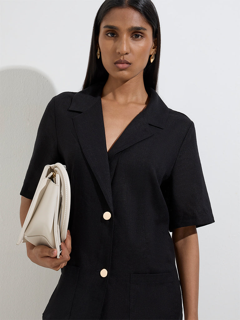Wardrobe Black Blazer - Image 3