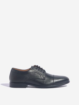 SOLEPLAY Black Oxford Shoes