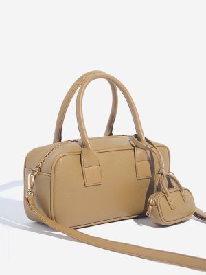 Westside Light Taupe Crossbody Bag