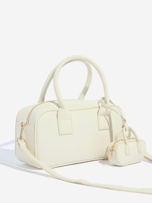 Westside Off-White Crossbody Bag