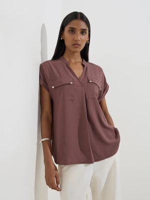 Wardrobe Brown Solid Top