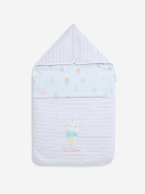 HOP Baby Pink Ice Cream-Themed Cotton Sleeping Bag