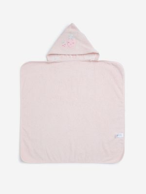 HOP Baby Pink Strawberry-Themed Cotton Towel