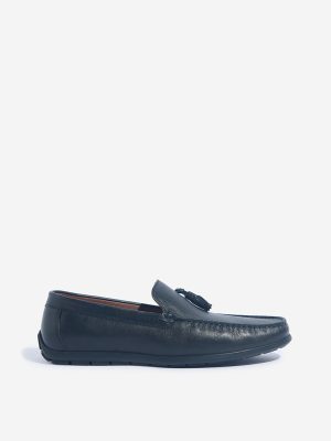 SOLEPLAY Black Tassel-Detail Loafers