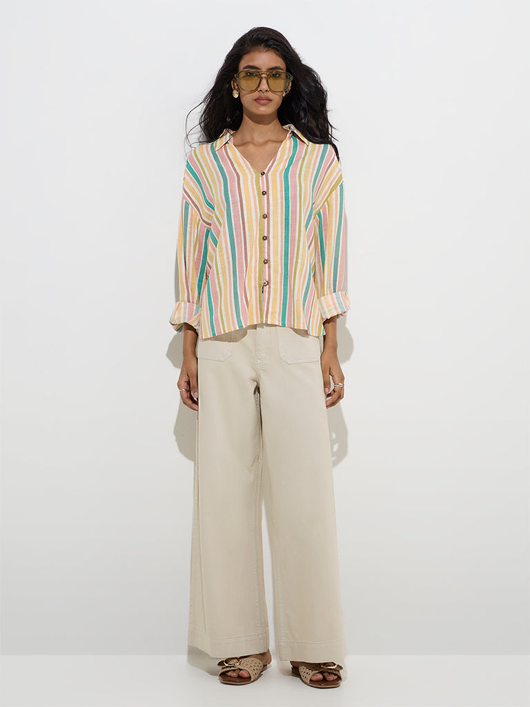 LOV Multicolour Striped Shirt