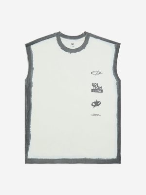 Y&F Kids Off-White Printed Cotton T-Shirt