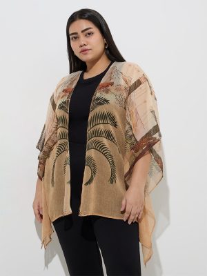 Gia Multicolour Tropical-Inspired Shrug