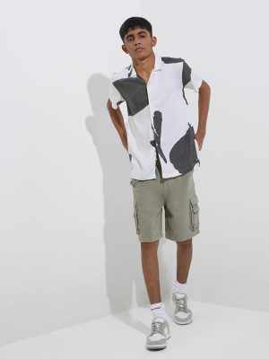 Y&F Kids Sage Mid-Rise Denim Shorts