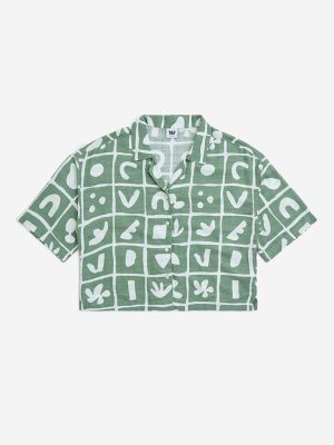 Y&F Kids Sage Abstract Design Shirt