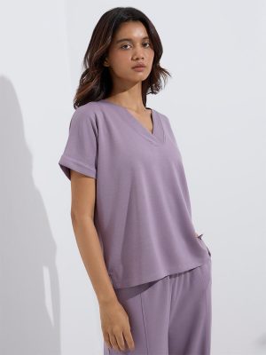 Wunderlove Violet Solid Top