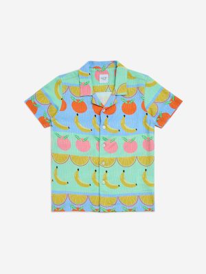 HOP Kids Multicolour Fruit Printed Shirt
