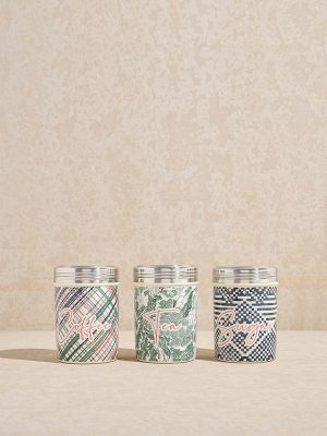 Westside Home Multicolour Printed Containers (Set of 3)