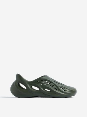 SOLEPLAY Olive Slip-On Rainy Clogs