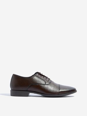 SOLEPLAY Dark Brown Oxford Shoes