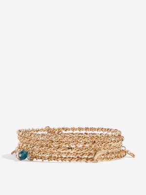 Westside Accessories Multicolour Sea Charm Bangles Set - Pack of 5