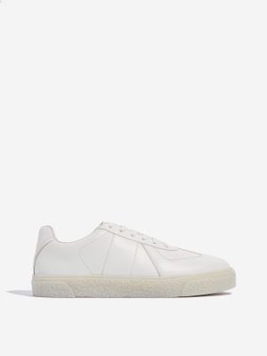 SOLEPLAY White Lace-Up Sneakers