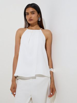 Wardrobe Off-White Solid Top