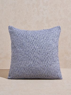 Westside Home Dusty Blue Jacquard Mini Cushion Cover