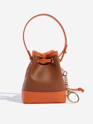 Westside Accessories Brown Mini Satchel Bag Charm