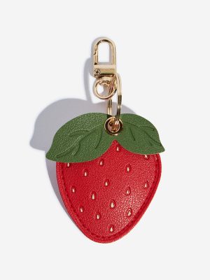 Westside Red Strawberry Bag Charm