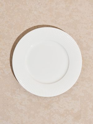 Westside Home White Ripple Side Plate