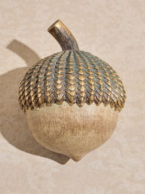 Westside Home Bronze Acorn Decorative Object