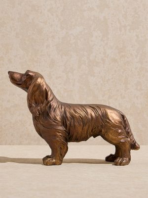 Westside Home Bronze Spaniel Decorative Object