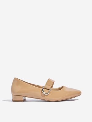 LUNA BLU Beige Mary Jane Shoes