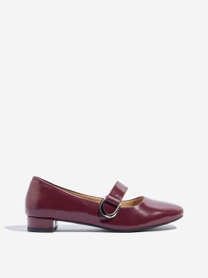 LUNA BLU Wine Mary Jane Shoes