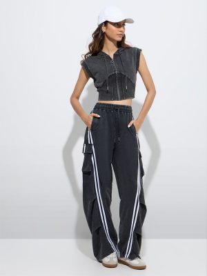 Studiofit Black Denim Jacket