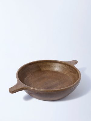 Westside Home Brown Wooden Bowl