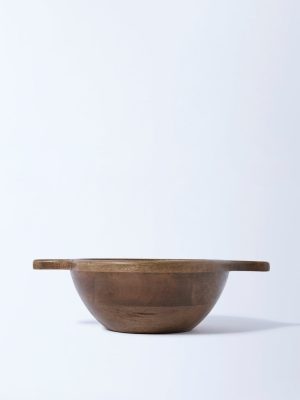 Westside Home Brown Wooden Bowl