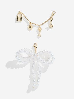 Westside Accessories Multicolour Bow Charms Set - Pack of Five