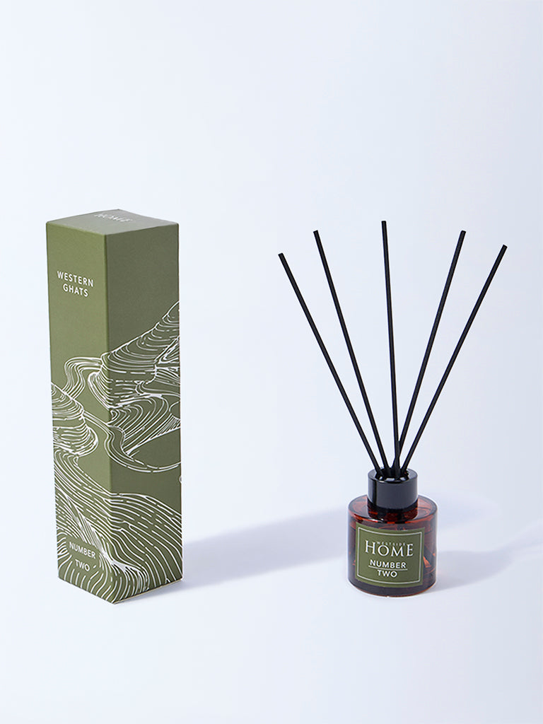 Westside Home Sage Golden Amber Forest Fragrance Diffuser with Five Reed Sticks