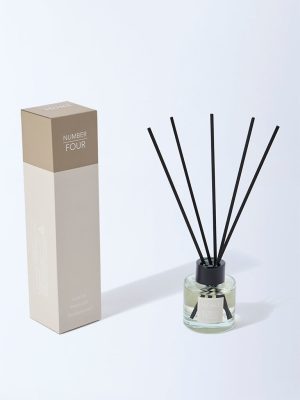 Westside Home Clear Lava Rock Fragrance Diffuser with Five Reed Sticks