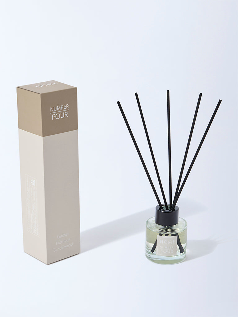 Westside Home Clear Lava Rock Fragrance Diffuser with Five Reed Sticks