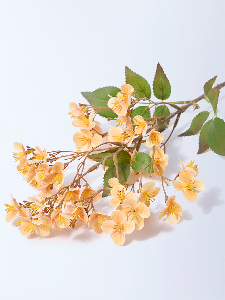 Westside Home Yellow Artificial Star Flower Plant - Image 2