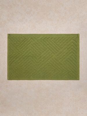Westside Home Green Bath Mat