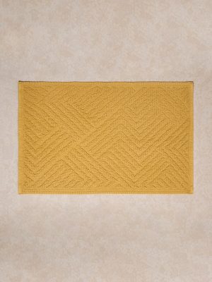 Westside Home Mustard Bath Mat