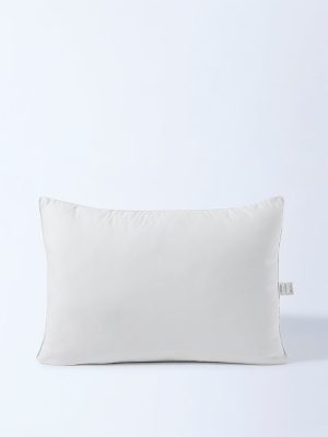 Westside Home White Solid Plush Pillow