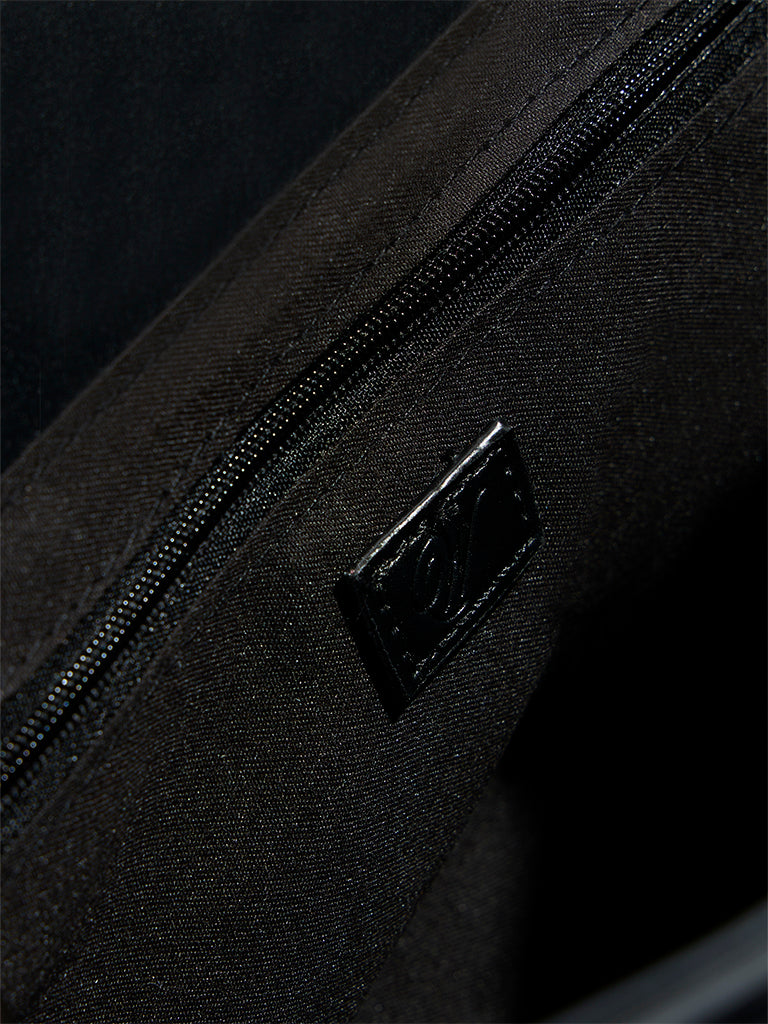 Westside Black Solid Sling Bag - Image 3