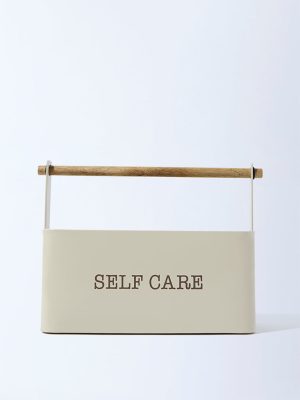 Westside Home Beige Self-Care Caddy