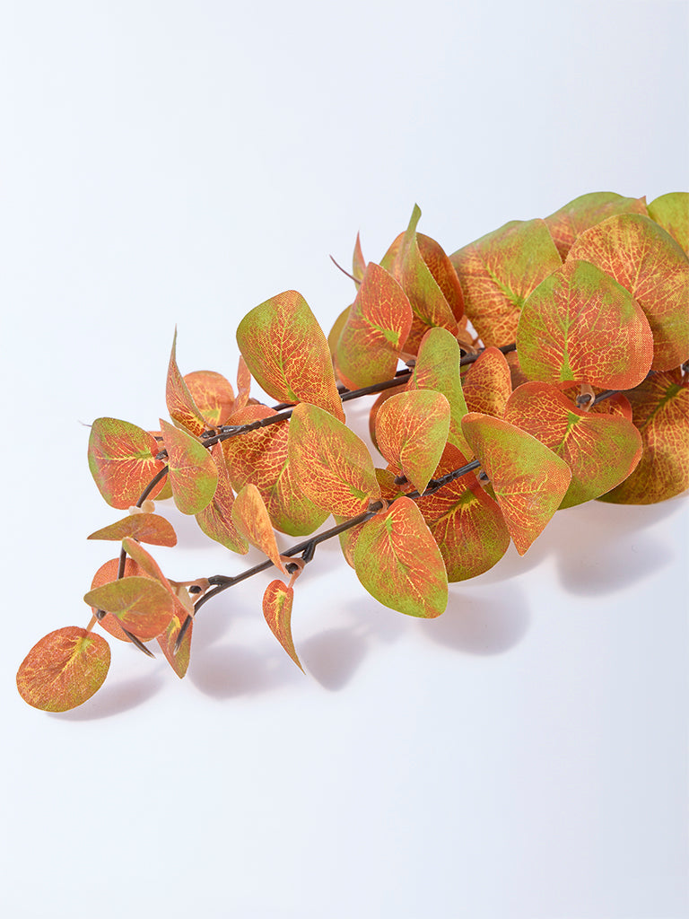 Westside Home Yellow Artificial Autumn Leaf Plant - Image 2