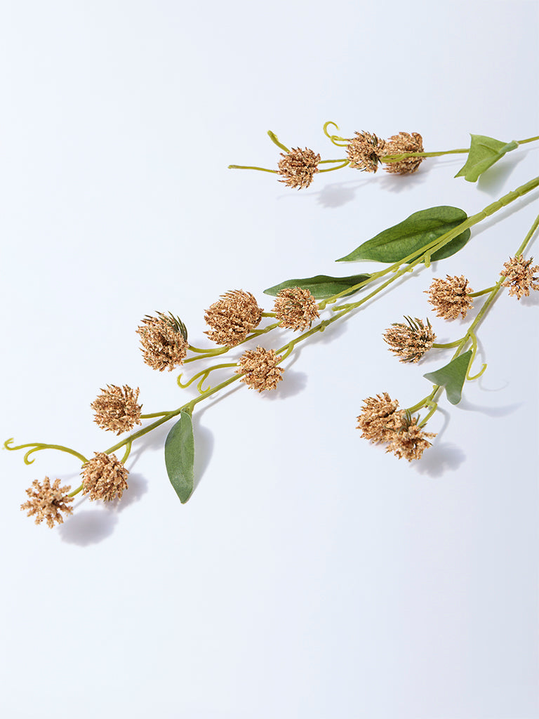 Westside Home Brown Artificial Amaranth Flower Plant - Image 2