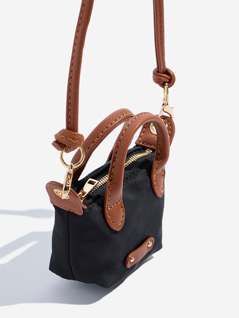 Westside Black Mini Sling Bag - Image 3