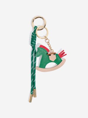 Westside Accessories Green Horse Design Bag Charm