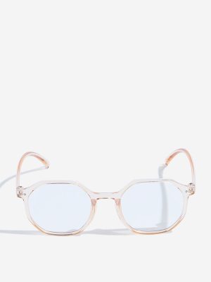 Westside Accessories Peach Solid Sunglasses with Pouch