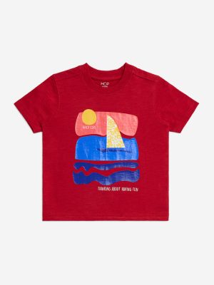 HOP Kids Red Sea-Inspired Cotton T-Shirt