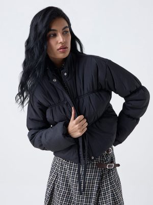 Nuon Black Puffer Jacket