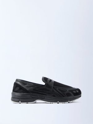 SOLEPLAY Black Mesh Detailed Shoes